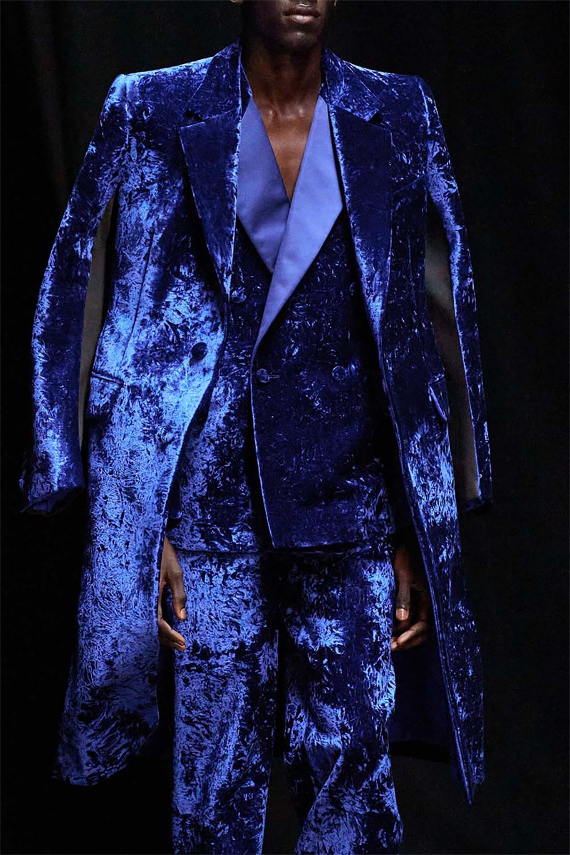 Newest Velvet 3 Pieces Men Sui - đánh giá và giá Men Formal Wear Blue