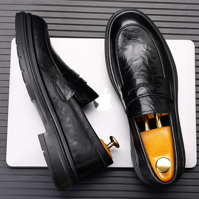 Men's leather shoes for casual - đánh giá và giá Men'S Formal Wear