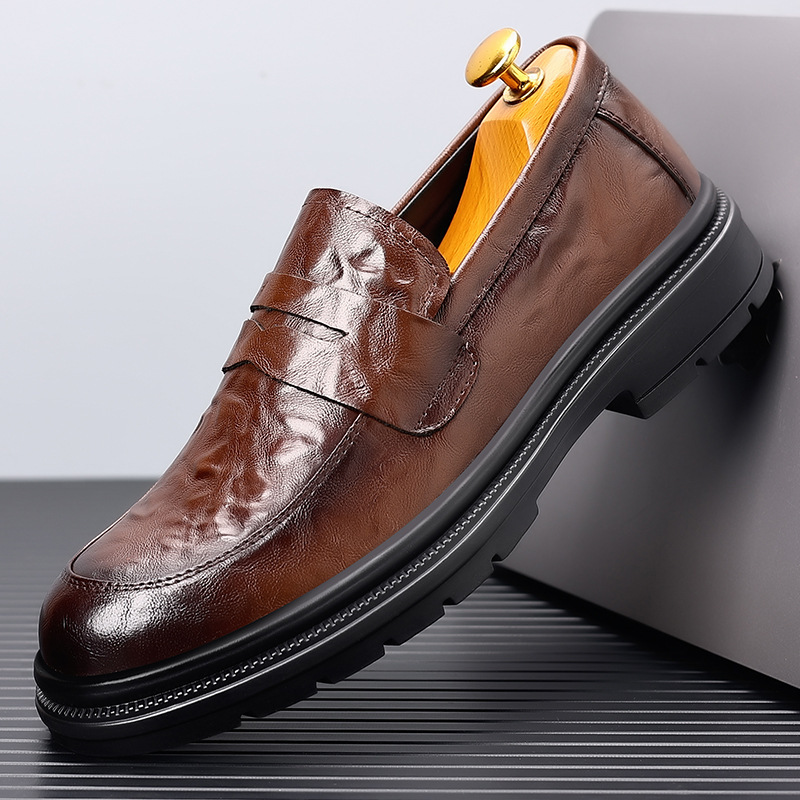 Men's leather shoes for casual - đánh giá và giá Men'S Formal Wear