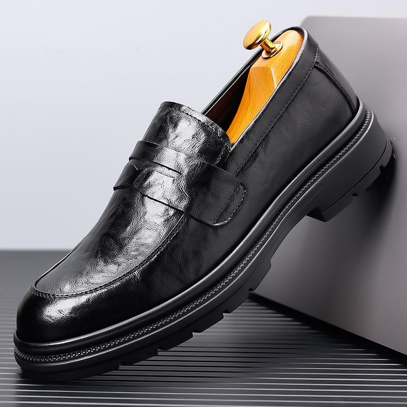 Men's leather shoes for casual - đánh giá và giá Men'S Formal Wear