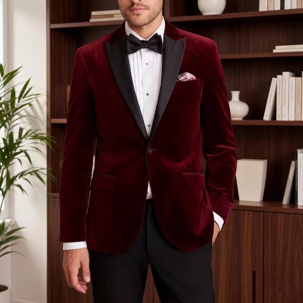 Velvet Formal Suit for Men Sli - đánh giá và giá Men'S Formal Wear For Reception