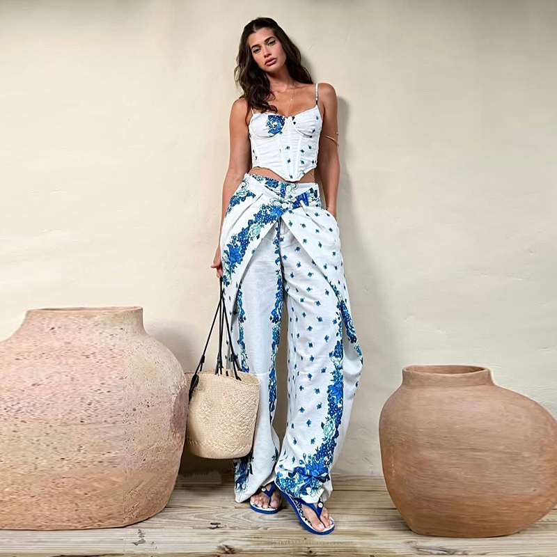 Sexy Printed Vest Trouser Wome - đánh giá và giá Men'S Formal Beach Wear