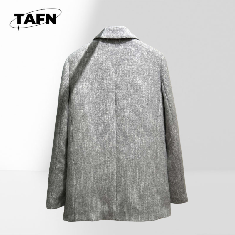 Women Classic Plaid Blazer Sty - đánh giá và giá Wool Suit Jacket