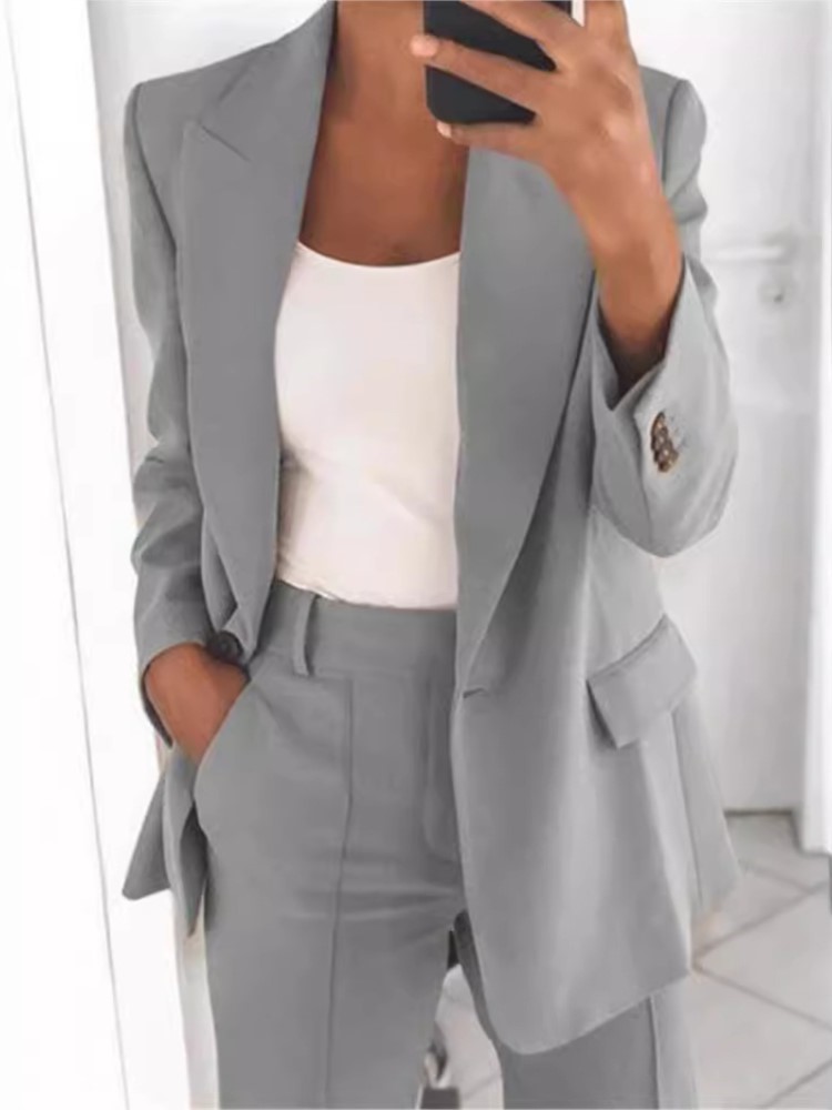 Women's Autumn New Fashion But - đánh giá và giá Wool Suit Jacket
