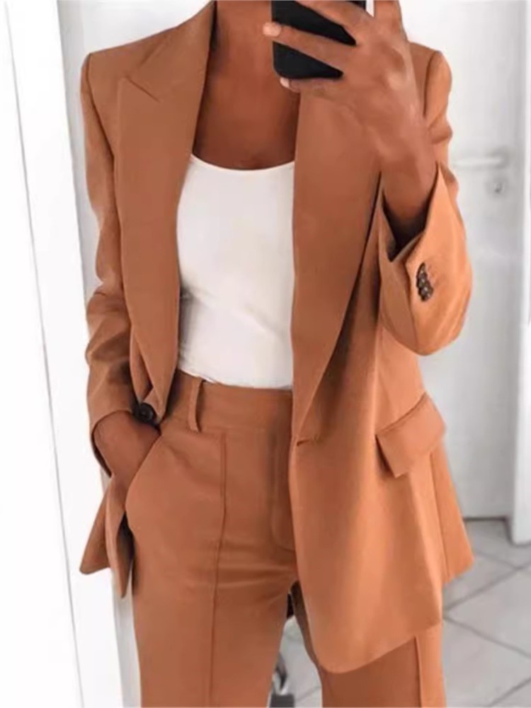 Women's Autumn New Fashion But - đánh giá và giá Wool Suit Jacket