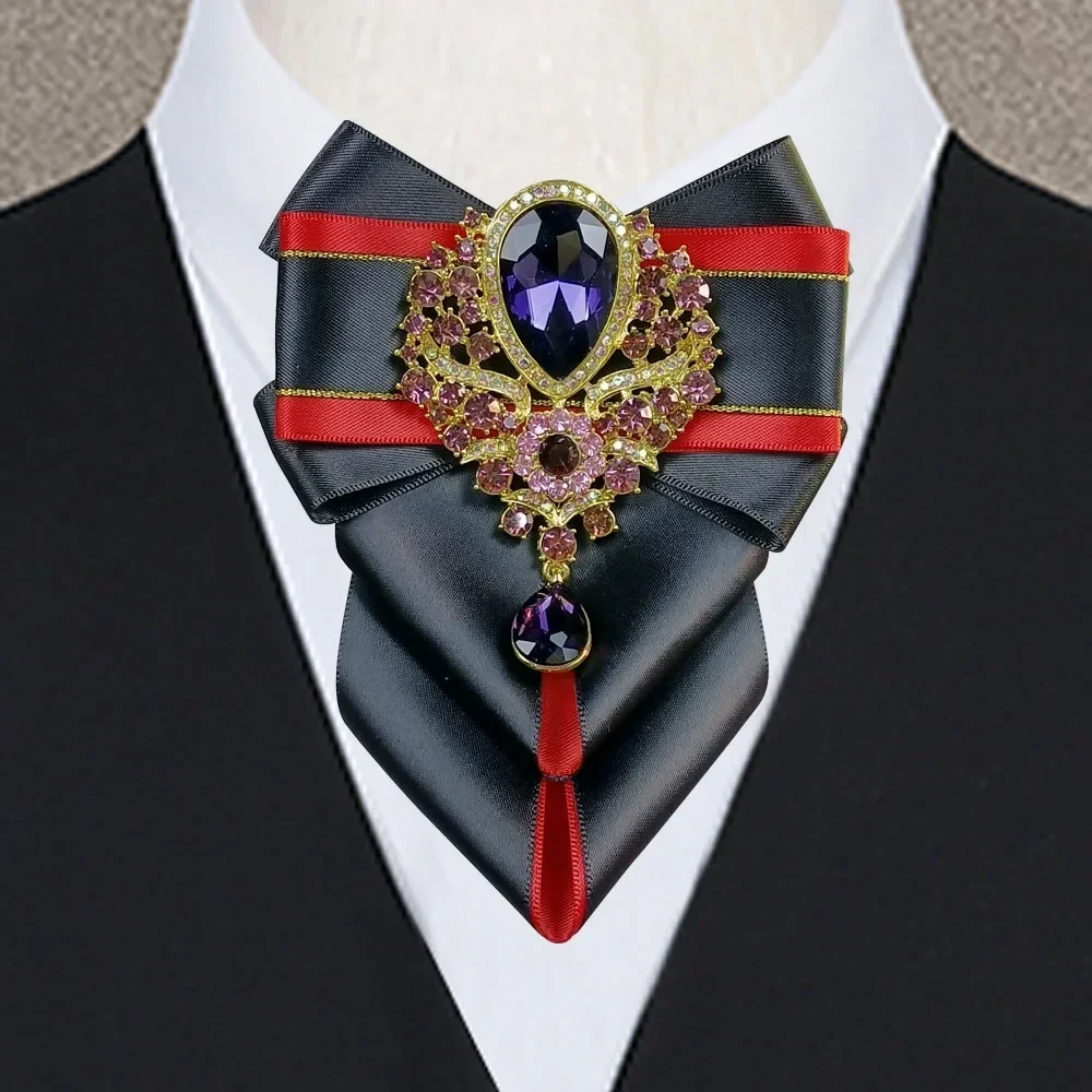 Luxury Original New Purple Rhi - đánh giá và giá Men'S Formal Wear Bow Ties