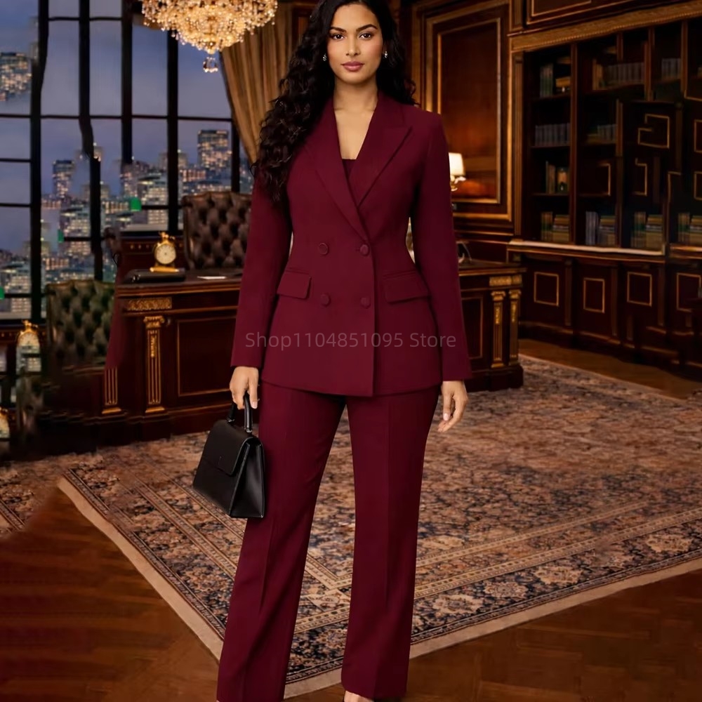 Fashion Chic Burgundy Suits fo - đánh giá và giá Wool Suit Jacket