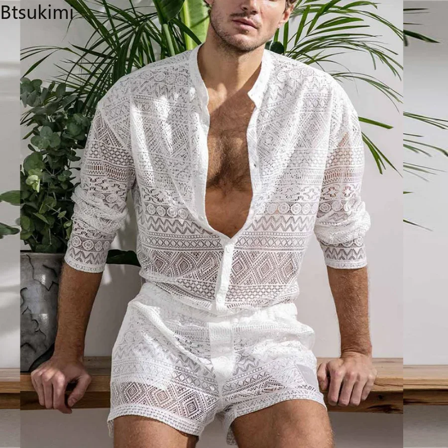 Mùa Hè Mới Nam Hai Mảnh Phù Hợ - đánh giá và giá Men'S Formal Beach Wear