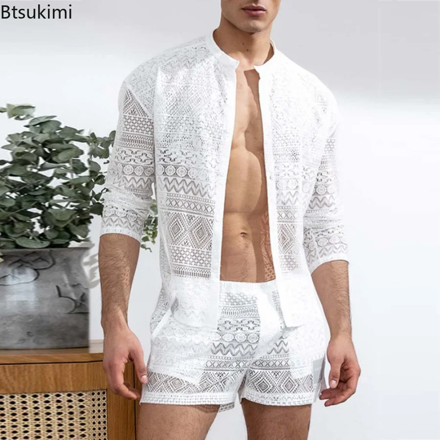 Mùa Hè Mới Nam Hai Mảnh Phù Hợ - đánh giá và giá Men'S Formal Beach Wear