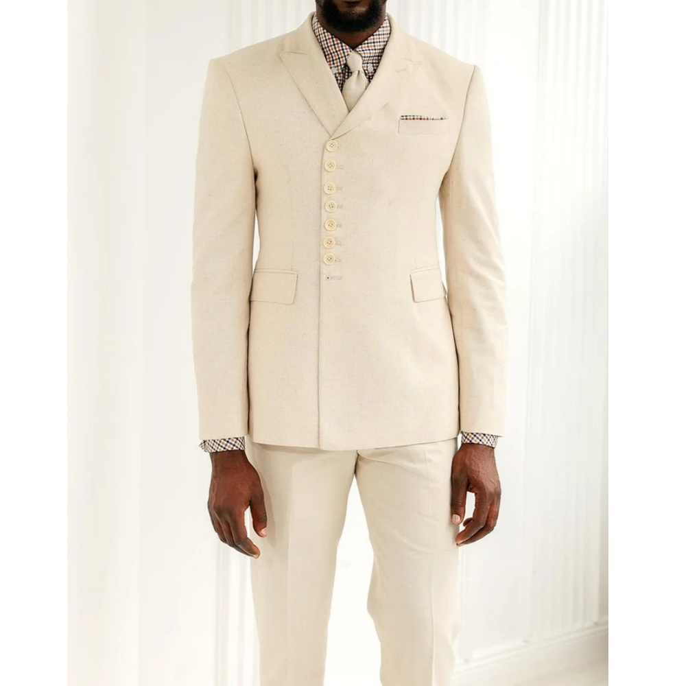 Men's Single Breasted Suit Set - đánh giá và giá Men Formal Wear 2025