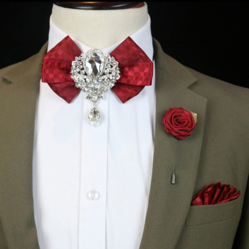Ren Phối Nơ Thổ Cẩm Dành Cho N - đánh giá và giá Men'S Formal Wear Bow Ties
