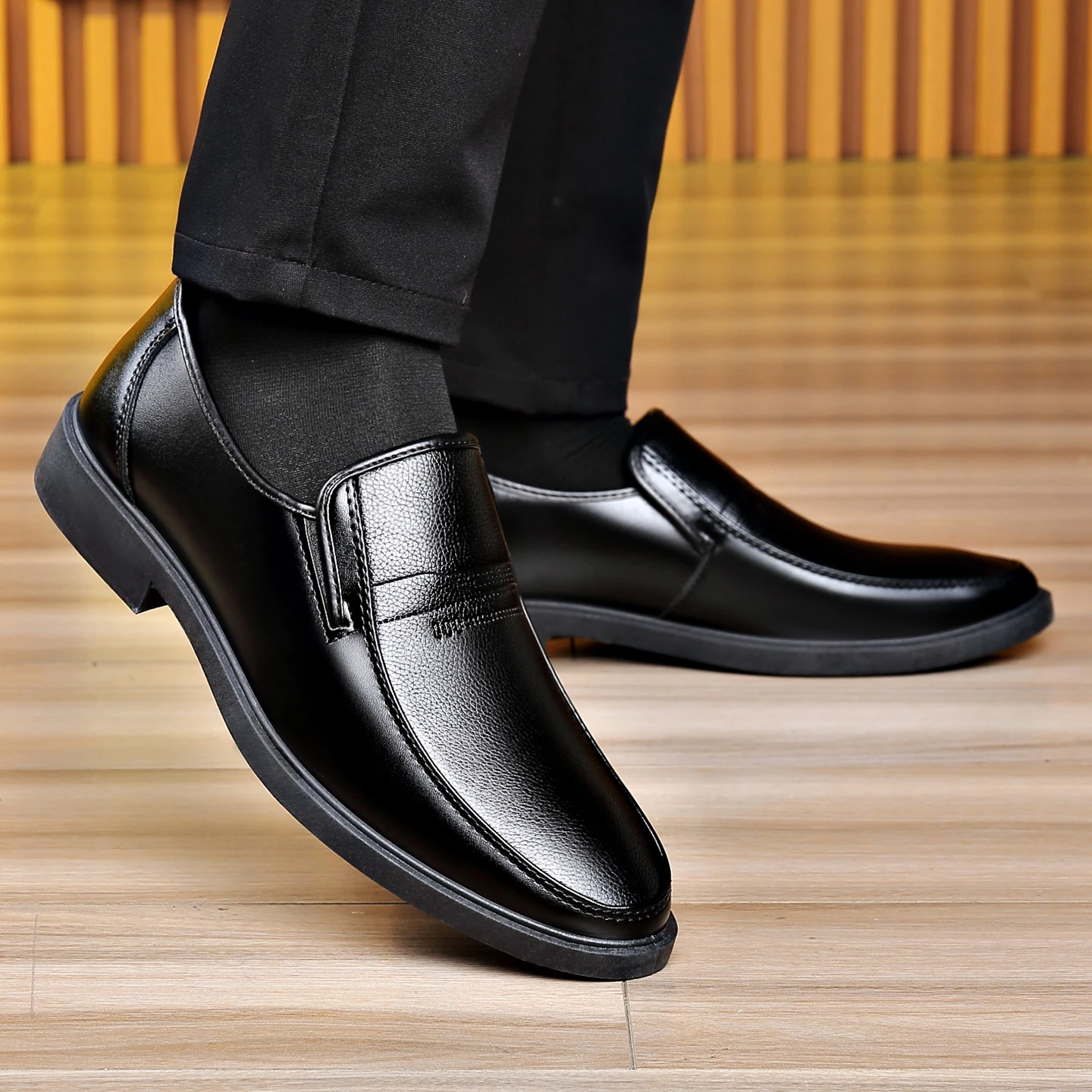 Men's Slip‑on Business Leather - đánh giá và giá Men'S Formal Wear