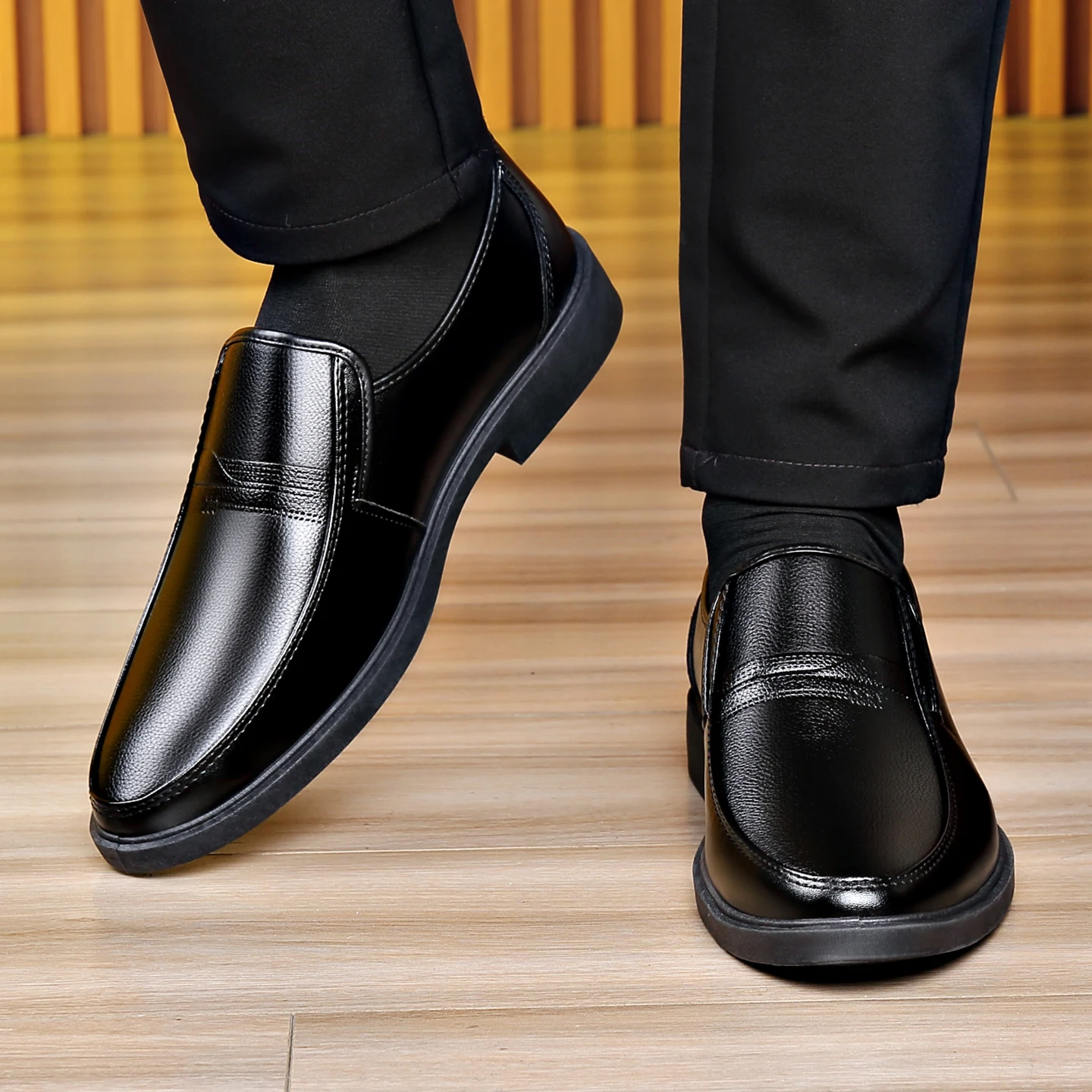 Men's Slip‑on Business Leather - đánh giá và giá Men'S Formal Wear