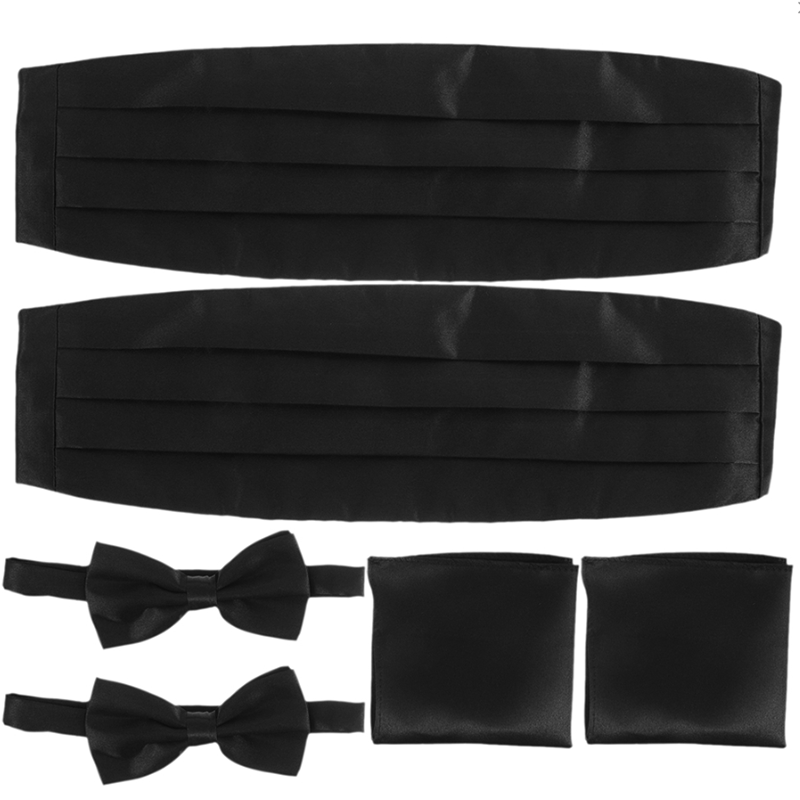6Pcs Mens Cummerbund Bow Tie S - đánh giá và giá Men'S Formal Wear Bow Ties