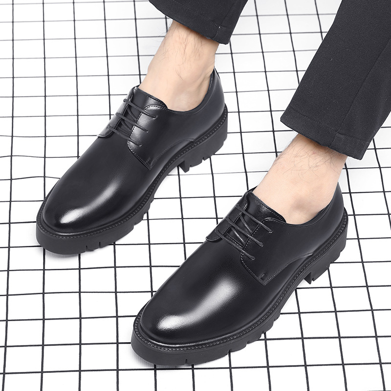 Mens Black Leather Lace Up Dre - đánh giá và giá Men'S Formal Wear