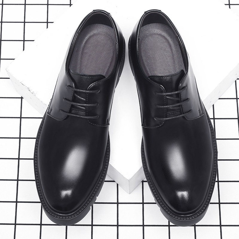 Mens Black Leather Lace Up Dre - đánh giá và giá Men'S Formal Wear