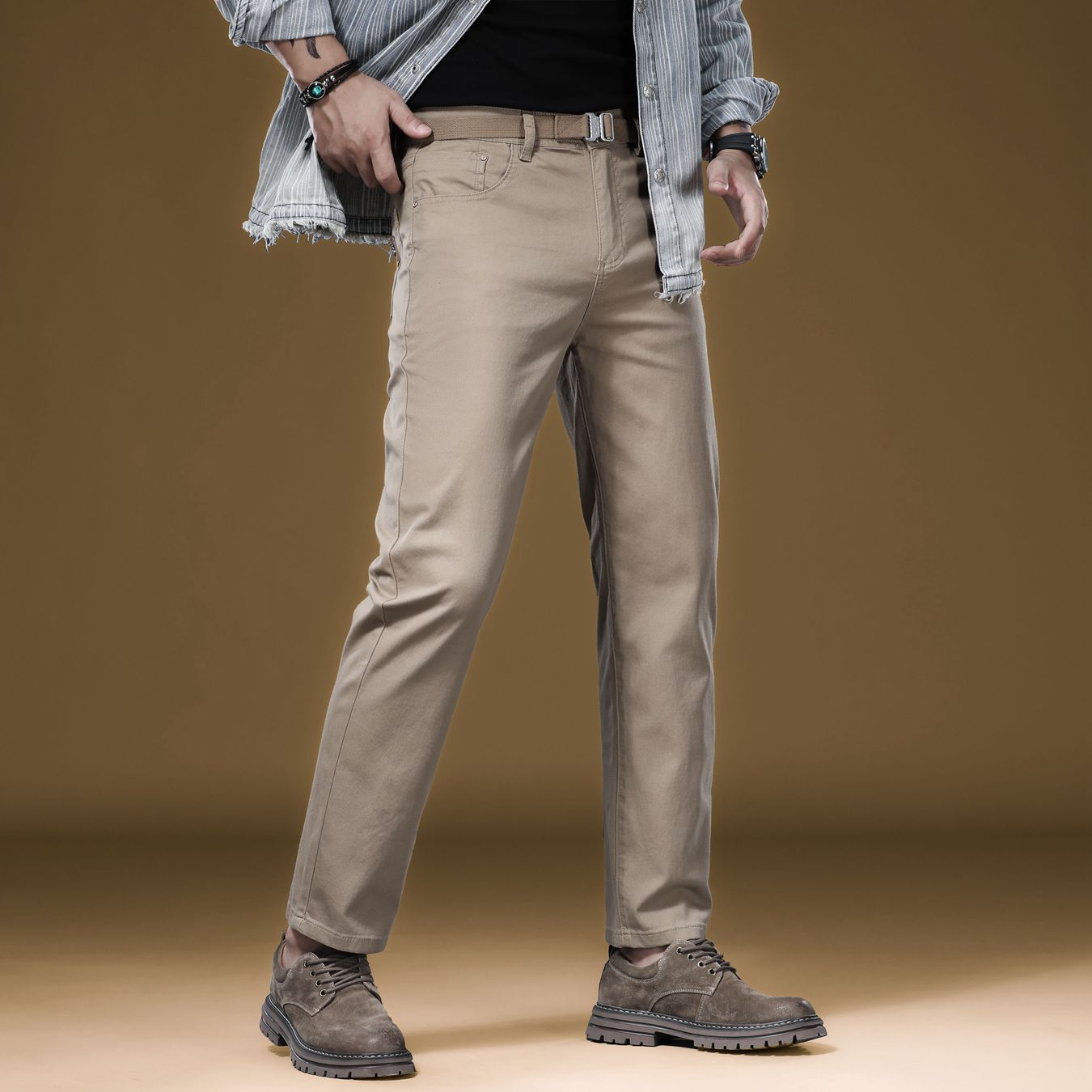 New in Quality Men's Pants Cas - đánh giá và giá Khaki Formal Wear Men