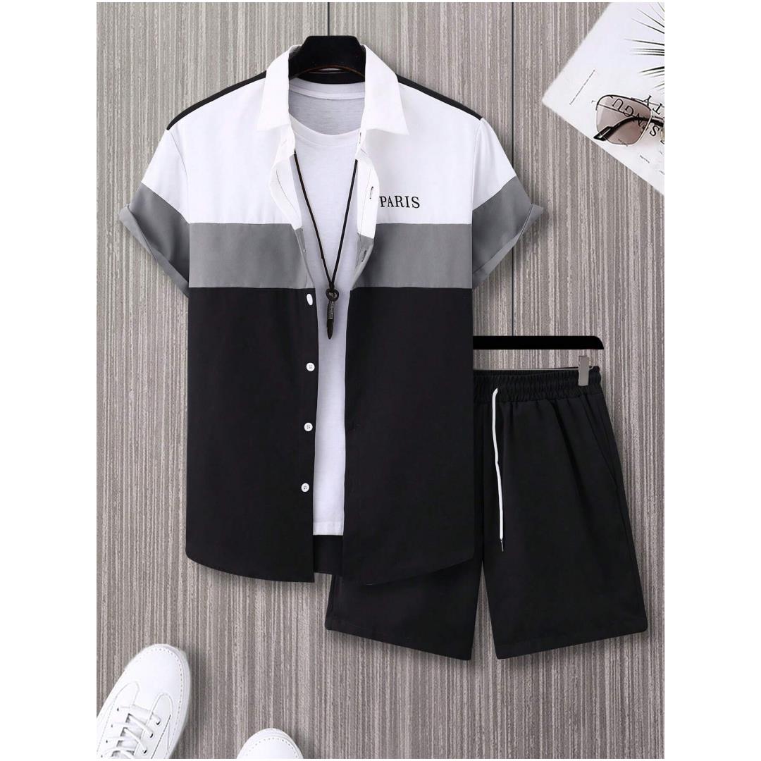 Men's Fashion Suit Blue And Wh - đánh giá và giá Men'S Formal Beach Wear