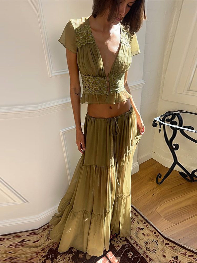 Elegant Lace Patchwork Women's - đánh giá và giá Men'S Formal Beach Wear