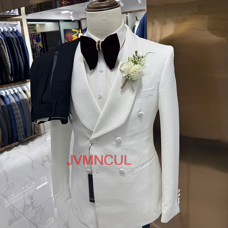 Men's Jacquard 3 Piece Suit Ta - đánh giá và giá Men'S Formal Wear For Reception